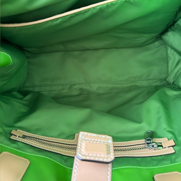 Tory Burch ELLA TOTE WHEATGRASS. - Picture 6 of 7